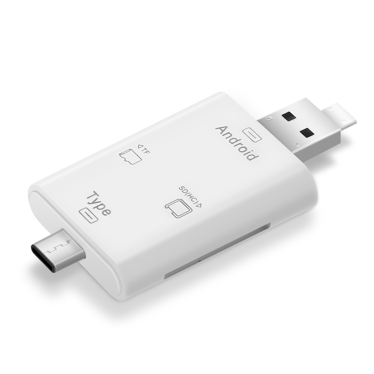 OTG Card Reader Type-c and USB  การ์ดรีดเดอร์ หัวแบบ C และ  USB  