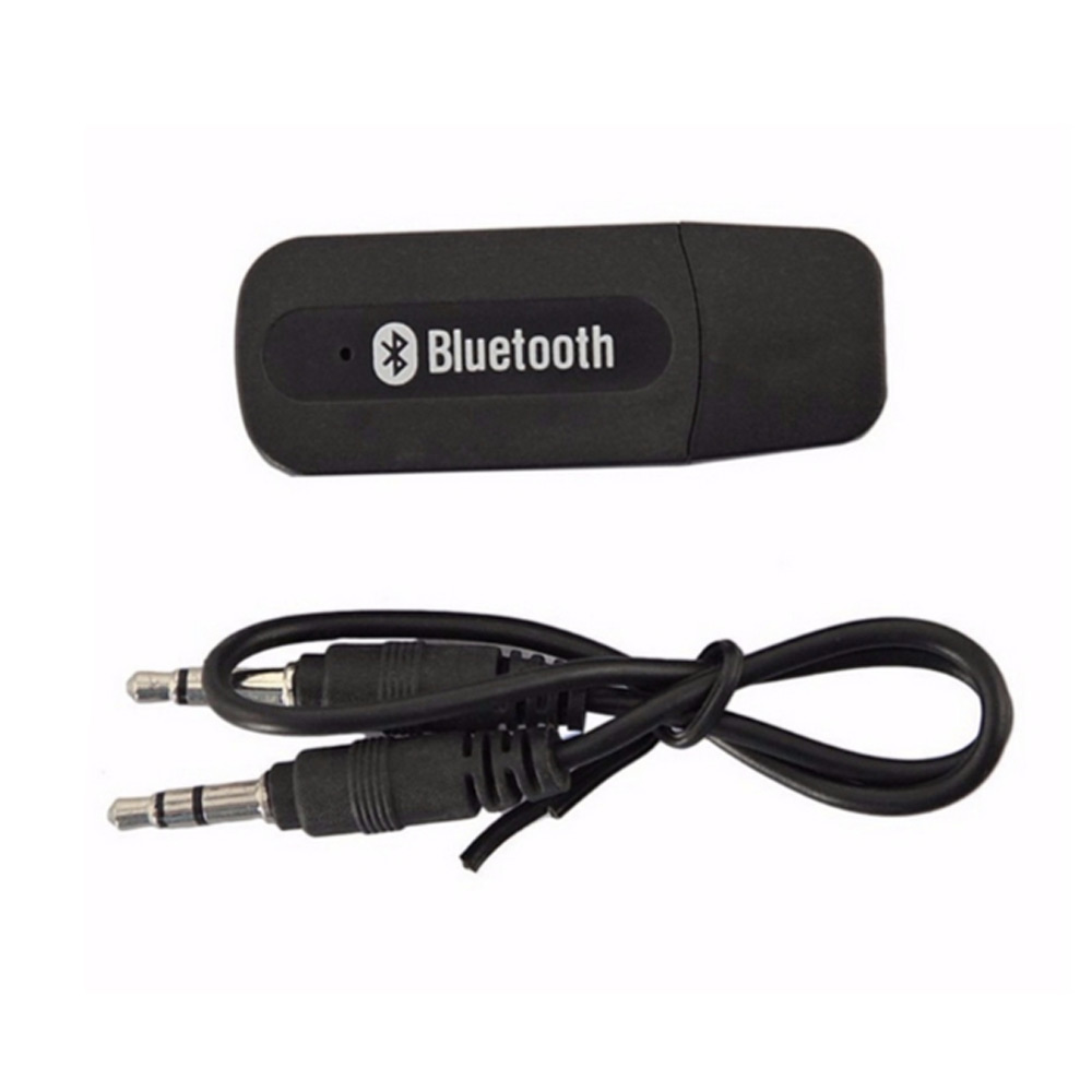 ตัวรับสัญญาณบลูทูธ Bluetooth Music Receiver ใช้ต่อเชื่อมกับเครื่องเสียงในรถได้